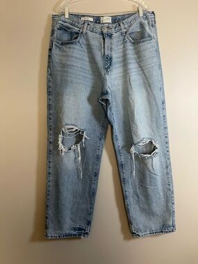 Universal Thread 90s Baggy Ripped Wide-Leg Jeans